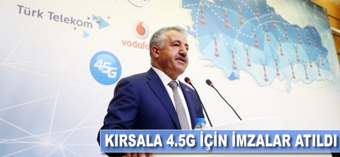 Kırsala 4.5G için imzalar atıldı