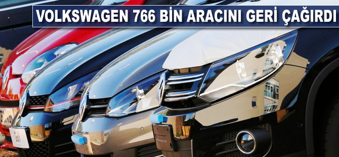 Volkswagen766 bin otomobili geri çağırdı