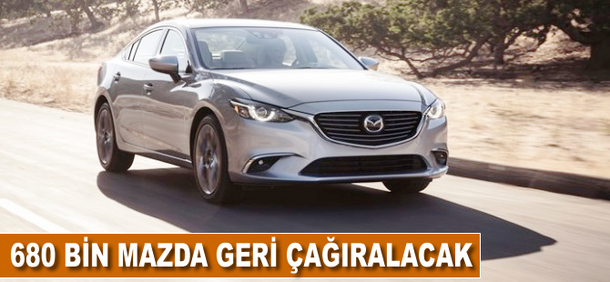 680 bin Mazda geri çağrılacak