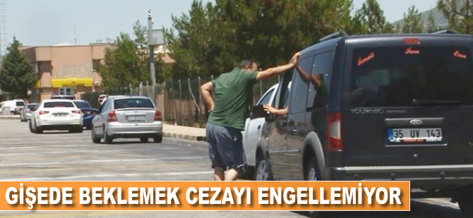 Gişede beklemek cezayı engellemiyor