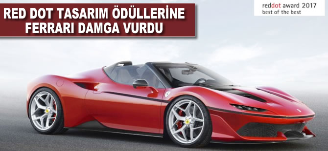 Red Dot Tasarım Ödülleri’ne Ferrari damga vurdu