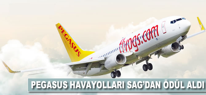 Pegasus Havayolları SAG'dan ödül aldı