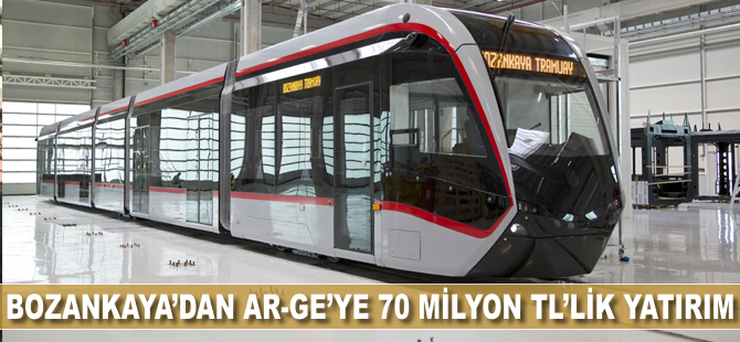 Bozankaya'dan Ar-Ge'ye 70 milyon TL'lik yatırım