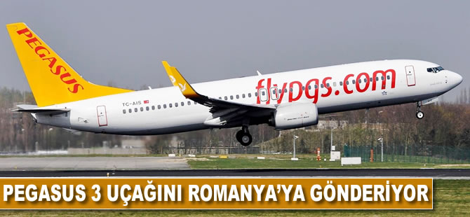 Pegasus 3 uçağını Romanya'ya gönderiyor