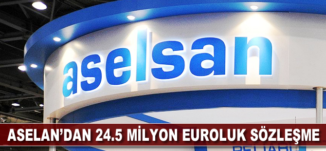 ASELSAN'dan 24,5 milyon avroluk sözleşme