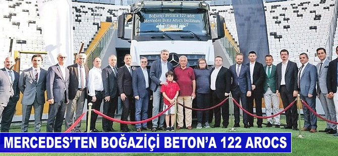 Mercedes'ten Boğaziçi Betona 122 Arocs