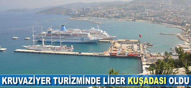 Kruvaziyer gemileri en çok Kuşadası'na uğradı