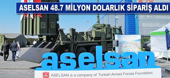 Aselsan 48.7 milyon dolarlık sipariş aldı