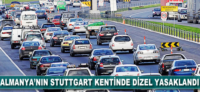 Almanya'nın Stuttgart kentinde dizel yasaklandı