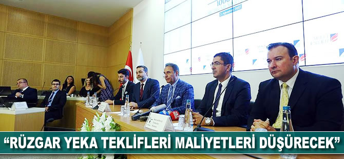 "Rüzgar YEKA teklifi maliyetleri düşürecek"