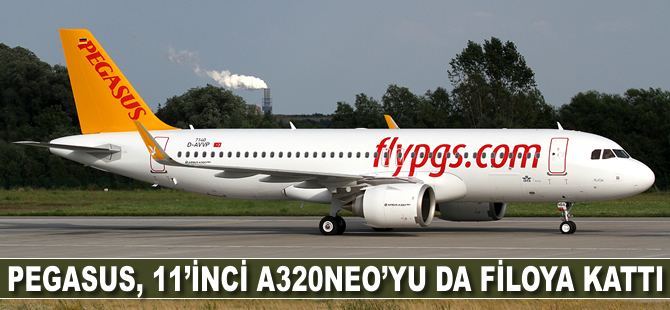 Pegasus 11'inci A320NEO'yu da filosuna kattı