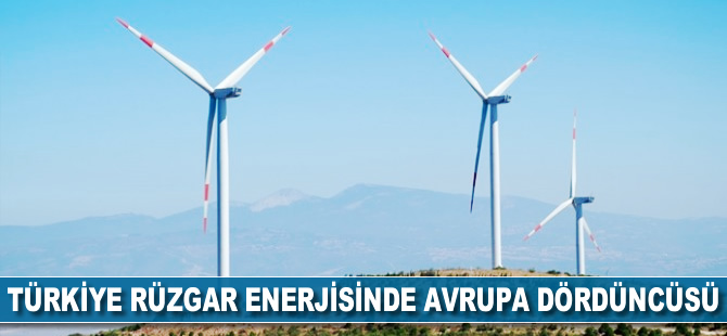 Türkiye rüzgar enerjisinde Avrupa dördüncüsü