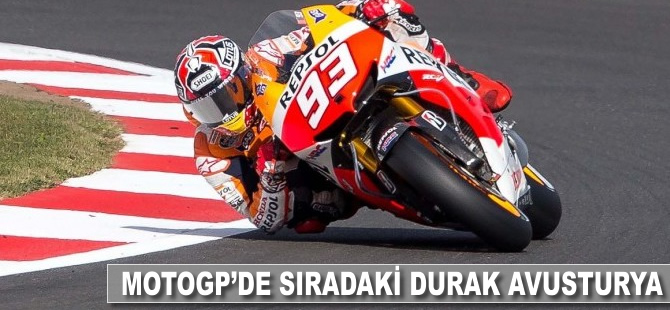 MotoGP'de sıradaki durak Avusturya