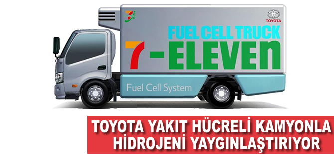 Toyota yakıt hücreli kamyonla hidrojeni yaygınlaştırıyor