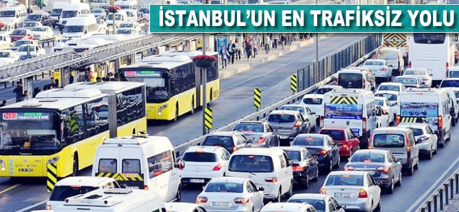 İstanbul'un en trafiksiz yolu