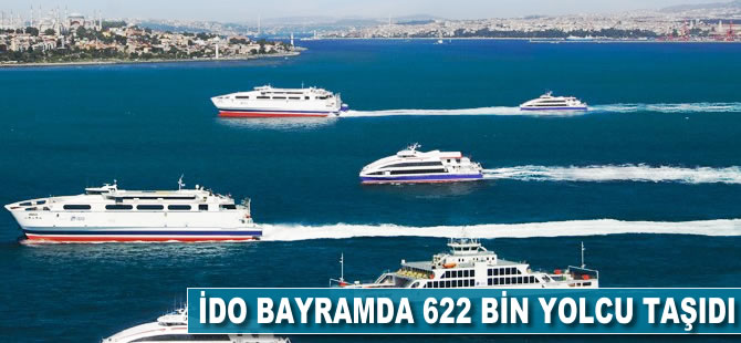 İDO, bayramda 622 bin yolcu taşıdı