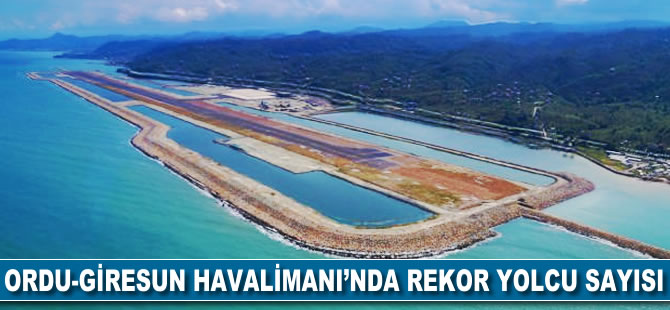 Ordu-Giresun Havalimanı'nda rekor yolcu sayısı