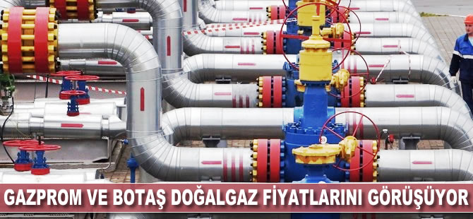 Gazprom ve BOTAŞ doğalgaz fiyatlarını görüşüyor