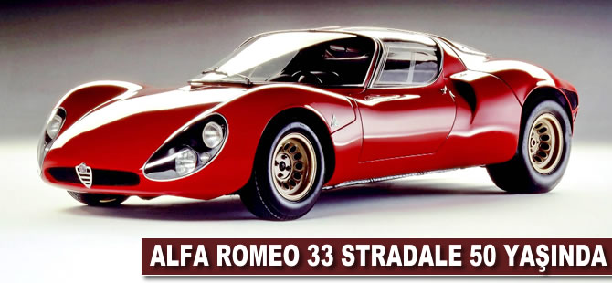 Alfa Romeo 33 Stradale 50 yaşında