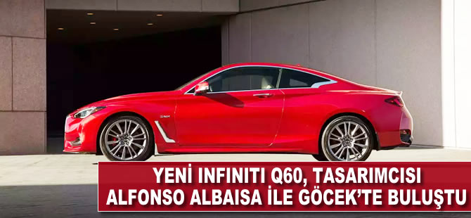 Yeni Infiniti Q60, tasarımcısı Albaisa ile Göcek'te buluştu