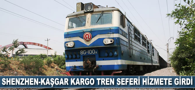 Shenzhen-Kaşgar kargo tren seferi hizmete girdi