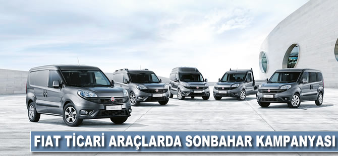 Fiat ticari araçlarda sonbahar kampanyası