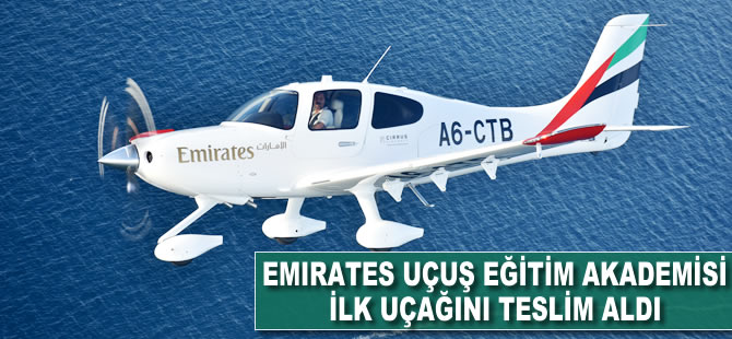 Emirates Uçuş Eğitim Akademisi ilk eğitim uçağını teslim aldı