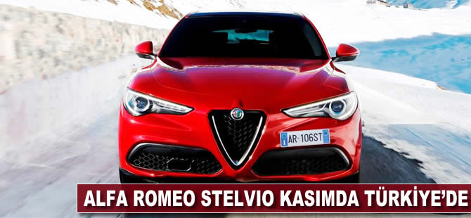 Alfa Romeo Stelvio kasımda Türkiye’de