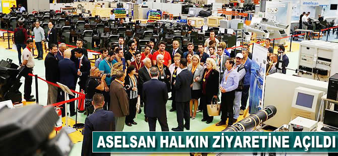 ASELSAN halkın ziyaretine açıldı