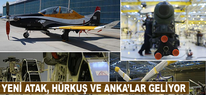 Yeni ATAK, HÜRKUŞ ve ANKA'lar geliyor