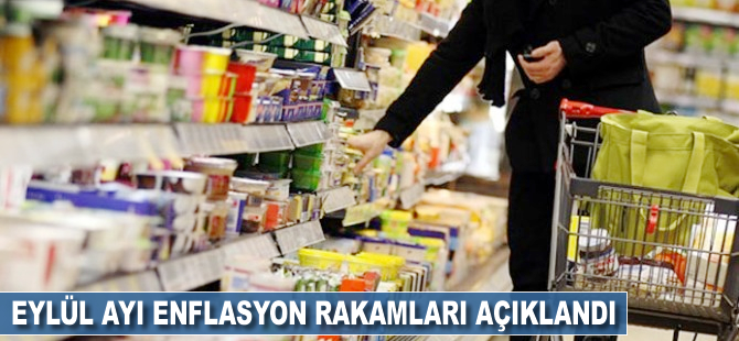 Eylül ayı enflasyon rakamları açıklandı