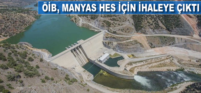 ÖİB, Manyas HES için ihaleye çıktı