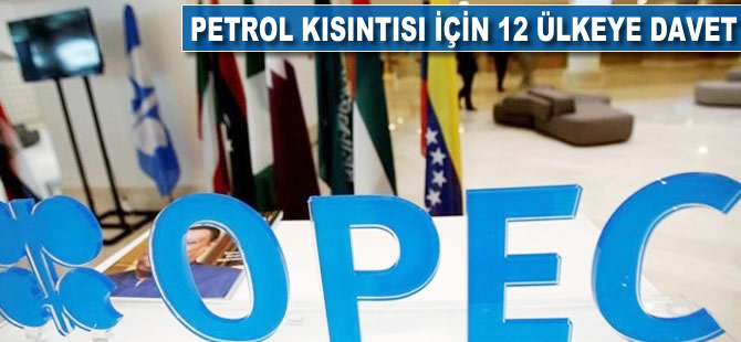 'Petrol kısıntısı' için 12 ülkeye davet