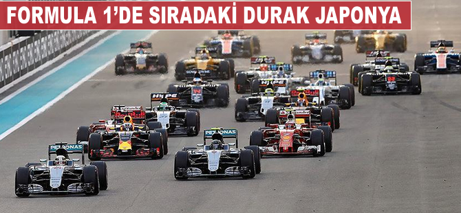 Formula 1'de sıradaki durak Japonya