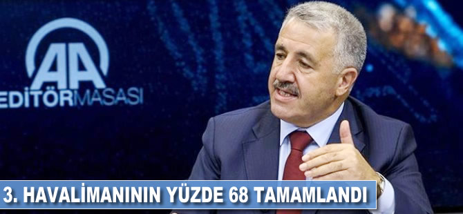 3. havalimanının yüzde 68'i tamamlandı