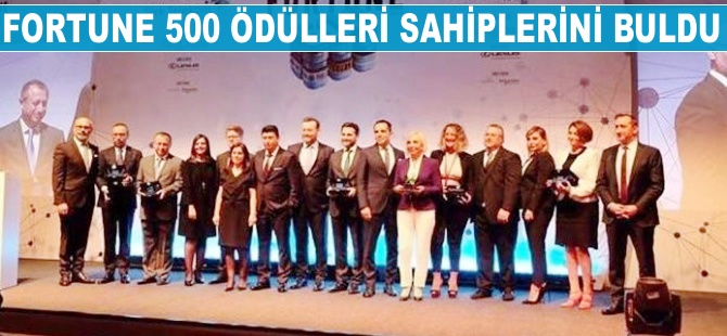 Fortune 500 ödülleri sahiplerini buldu