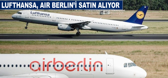 Lufthansa, Air Berlin'i satın alıyor