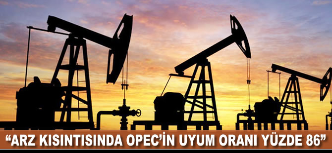 "Arz kısıntısında OPEC'in uyum oranı yüzde 86"