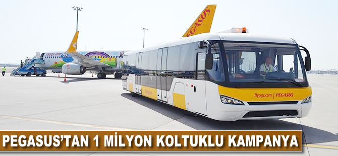 Pegasus'tan 1 milyon koltuklu kampanya