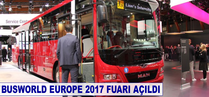 Busworld Europe 2017 fuarı açıldı