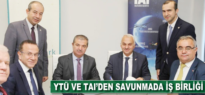 YTÜ ve TAI'den 'savunma'da iş birliği