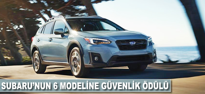 Subaru'nun 6 modeline güvenlik ödülü