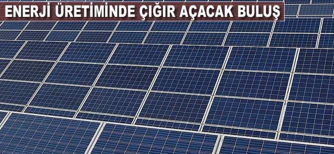 Enerji üretiminde çığır açacak buluş