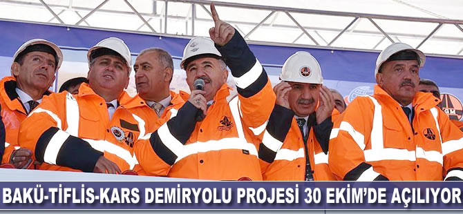 Bakü-Tiflis-Kars Demiryolu 30 Ekim'de açılıyor