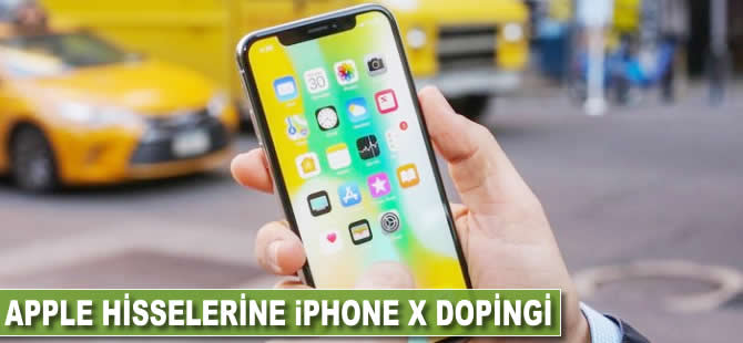 Apple hisselerine iPhone X dopingi