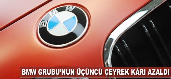 BMW Grubu’nun 3. çeyrek kârı azaldı