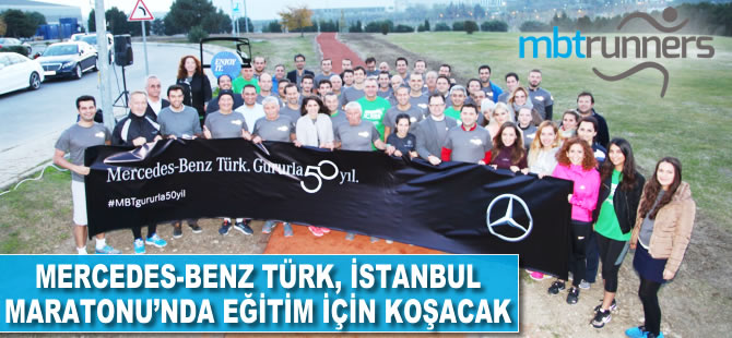 Mercedes-Benz Türk, 50.yılında İstanbul Maratonu’nda eğitim için koşacak