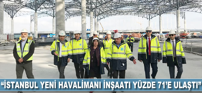 Funda Ocak: "İstanbul Yeni Havalimanı inşaatı yüzde 71'e ulaştı"