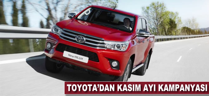 Toyota'dan kasım ayı kampanyası