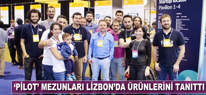 'PİLOT' mezunları Lizbon'da ürünlerini tanıttı